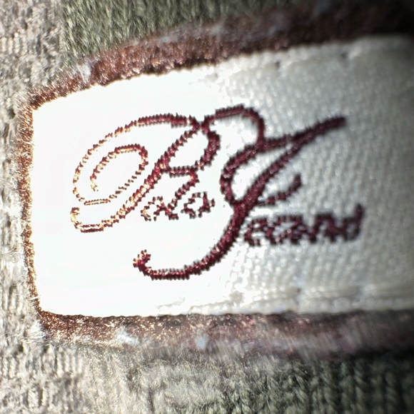 Polo Jeans, olive green button up long sleeved shirt, SIZE LARGE - Picture 2 of 5